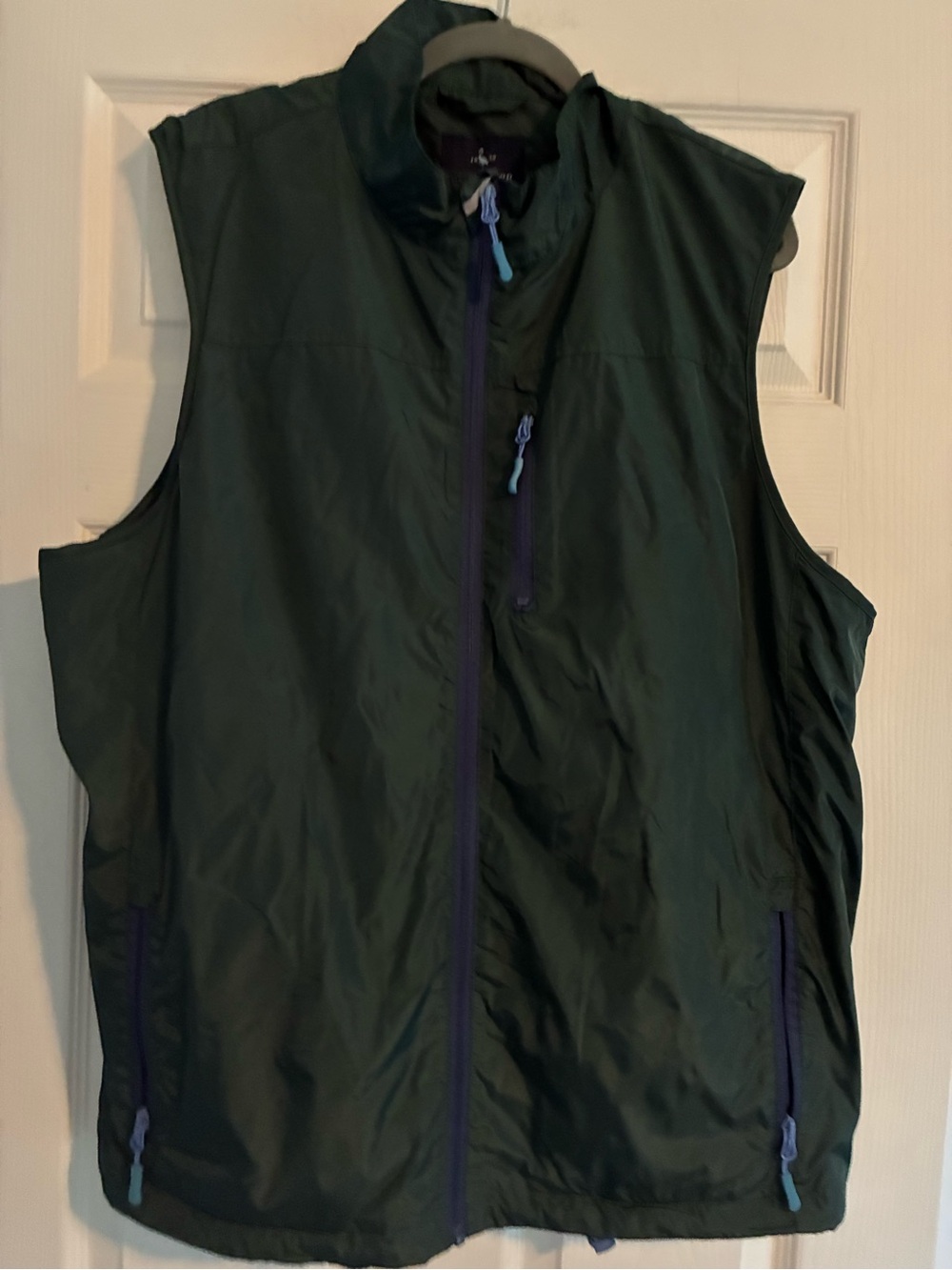 TailorByrd Golf Vest Fleece Lined Performance Hunter Green XXL